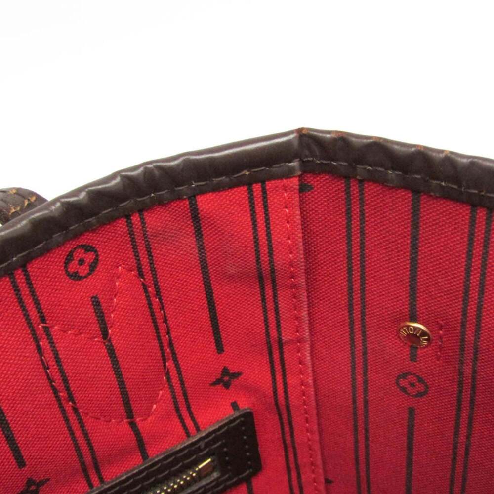 LOUIS VUITTON Brown Damier Neverfull MM Tote Bag - Picture 13 of 15